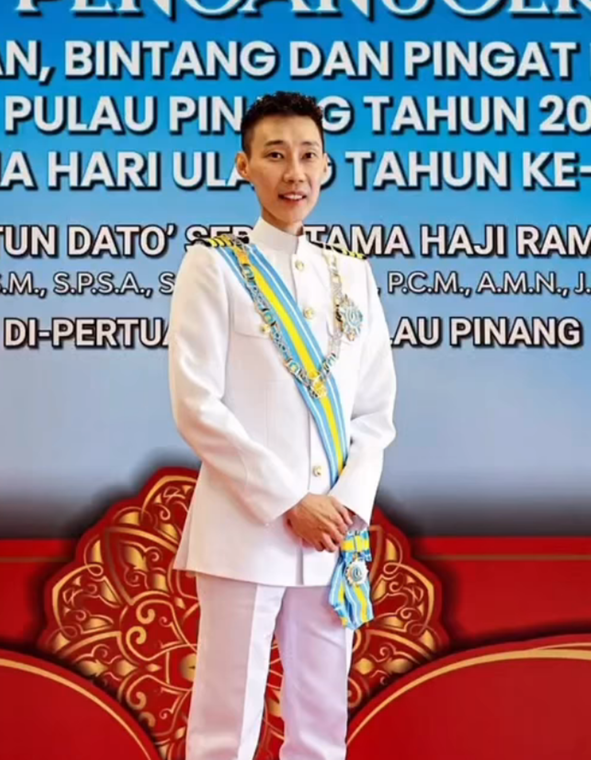 lee chong wei gelaran datuk seri