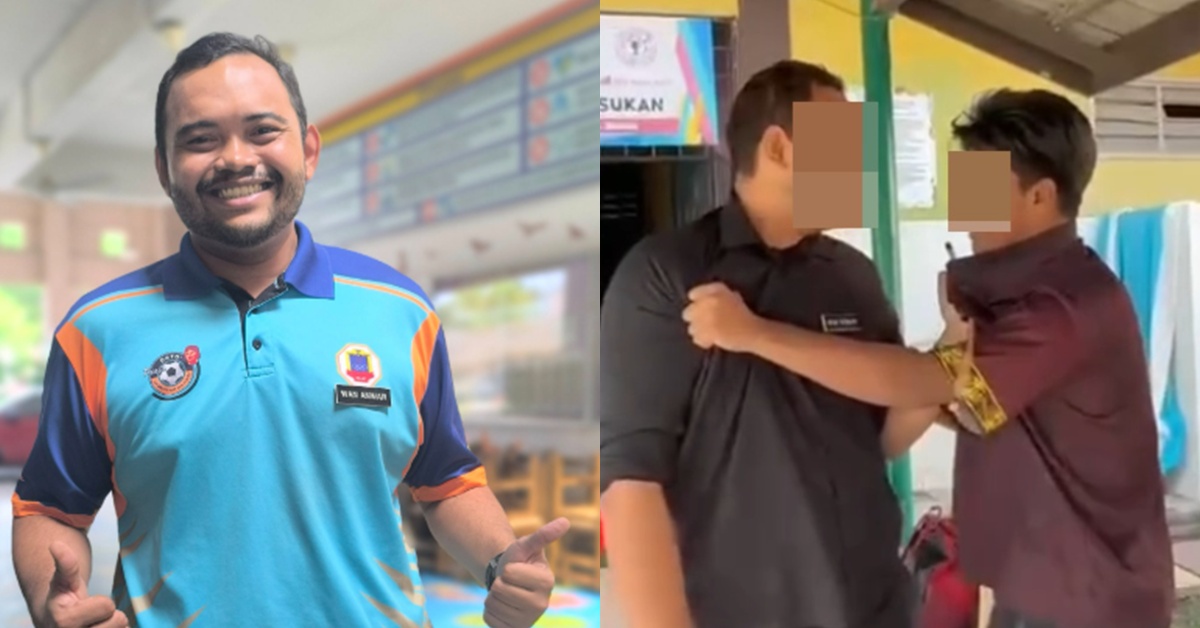 Individu Dedah Identiti Sebenar Guru Yang Ditumbuk Pelajar Tingkatan 2 – “Dia Hanyalah Seorang Cikgu Ganti…”
