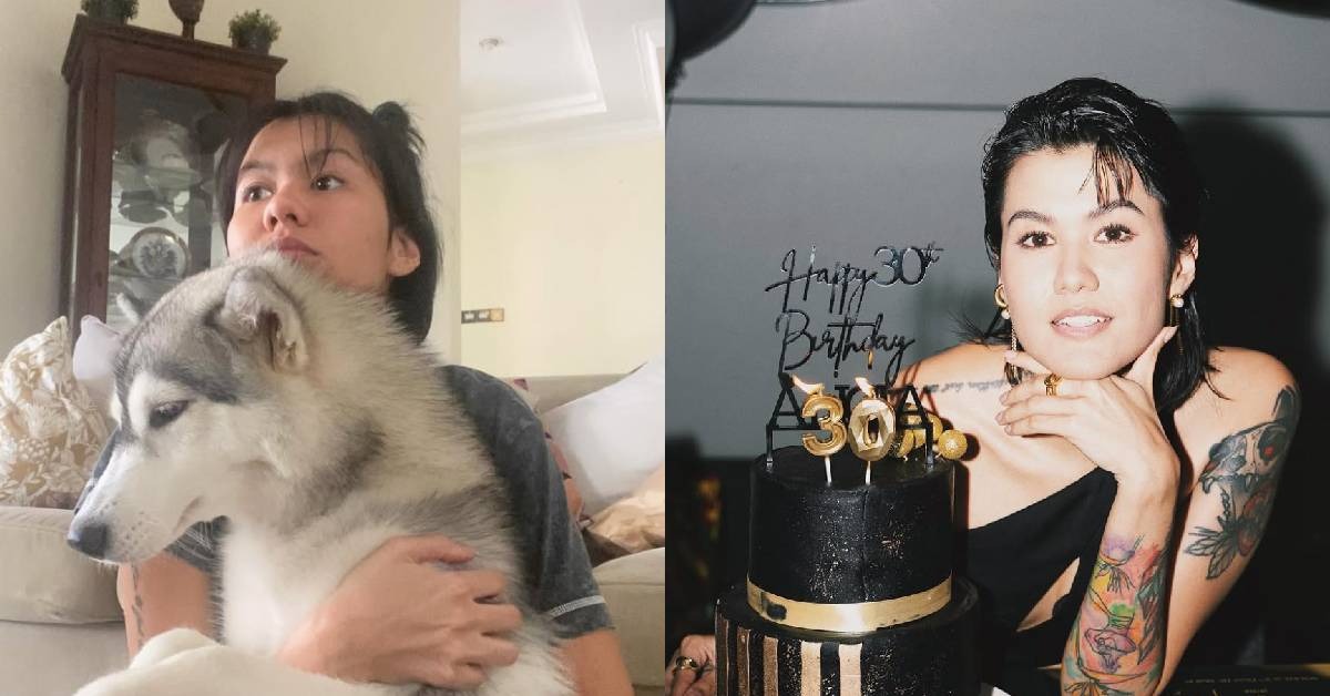 “Cubalah Pakai Bra” – Alicia Amin Bikin Peminat ‘Terkejut’ Lihat Foto Terbaru Bersama Anjing Peliharaan