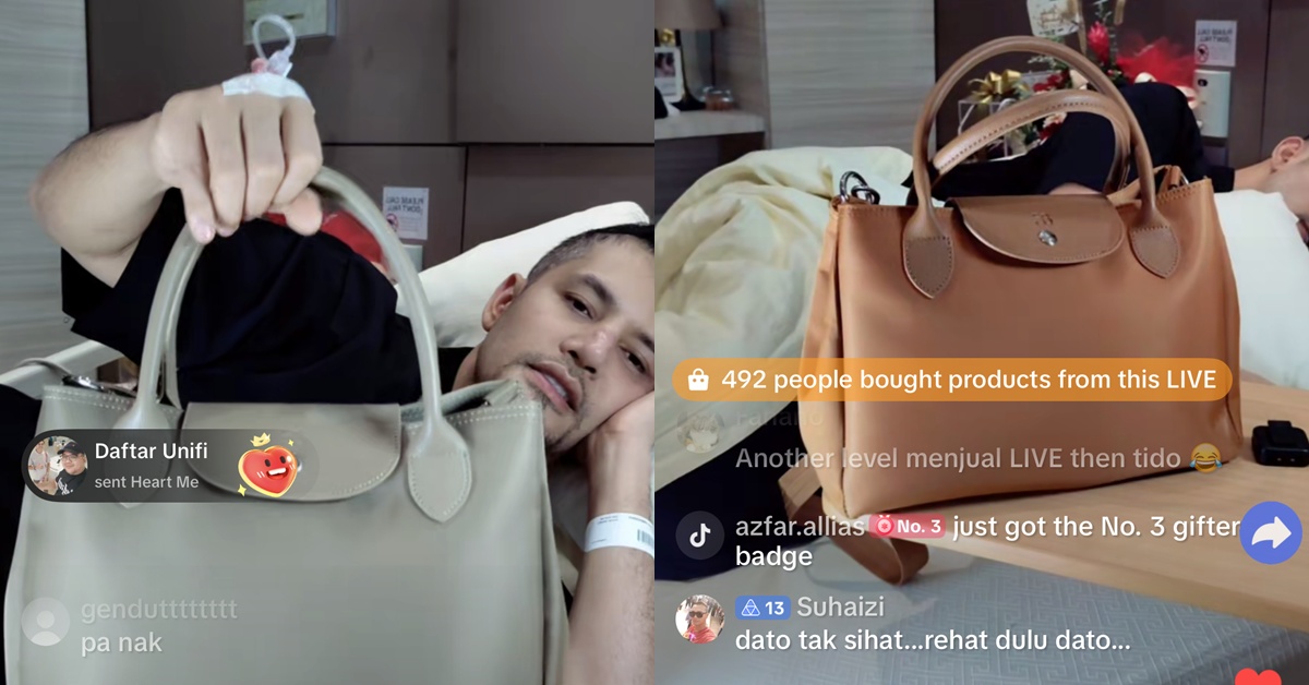 “Datuk Tak Sihat, Rehatlah Dulu” – Terlantar Sakit Di Hospital, Aliff Syukri Tetap Gigih Cari Rezeki Buat ‘Live’ Berniaga