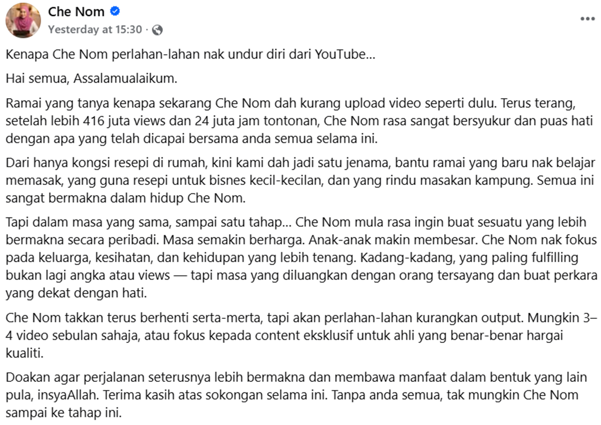Che Nom umum bersara