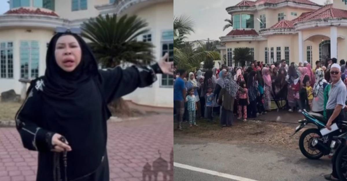 “Ada Tilam, Katil, Meja, Pasu Bunga..” – DS Vida Sedekah Barangan Di Villa Terengganu, Sambutan Luar Biasa Dari Penduduk Setempat