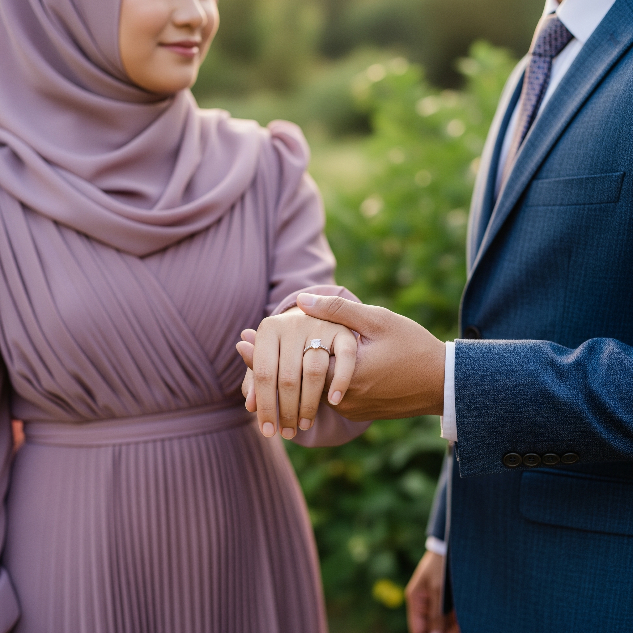 ahli politik tak restu hubungan anak dengan penyanyi nasyid