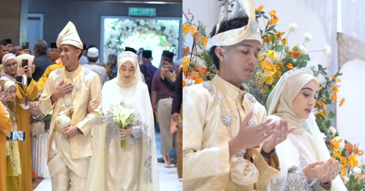 “Makeup Tak Beria Pun Tapi Cantik” – Majlis Persandingan Qawiy Dipuji, Netizen Kagum Baju Isteri Longgar