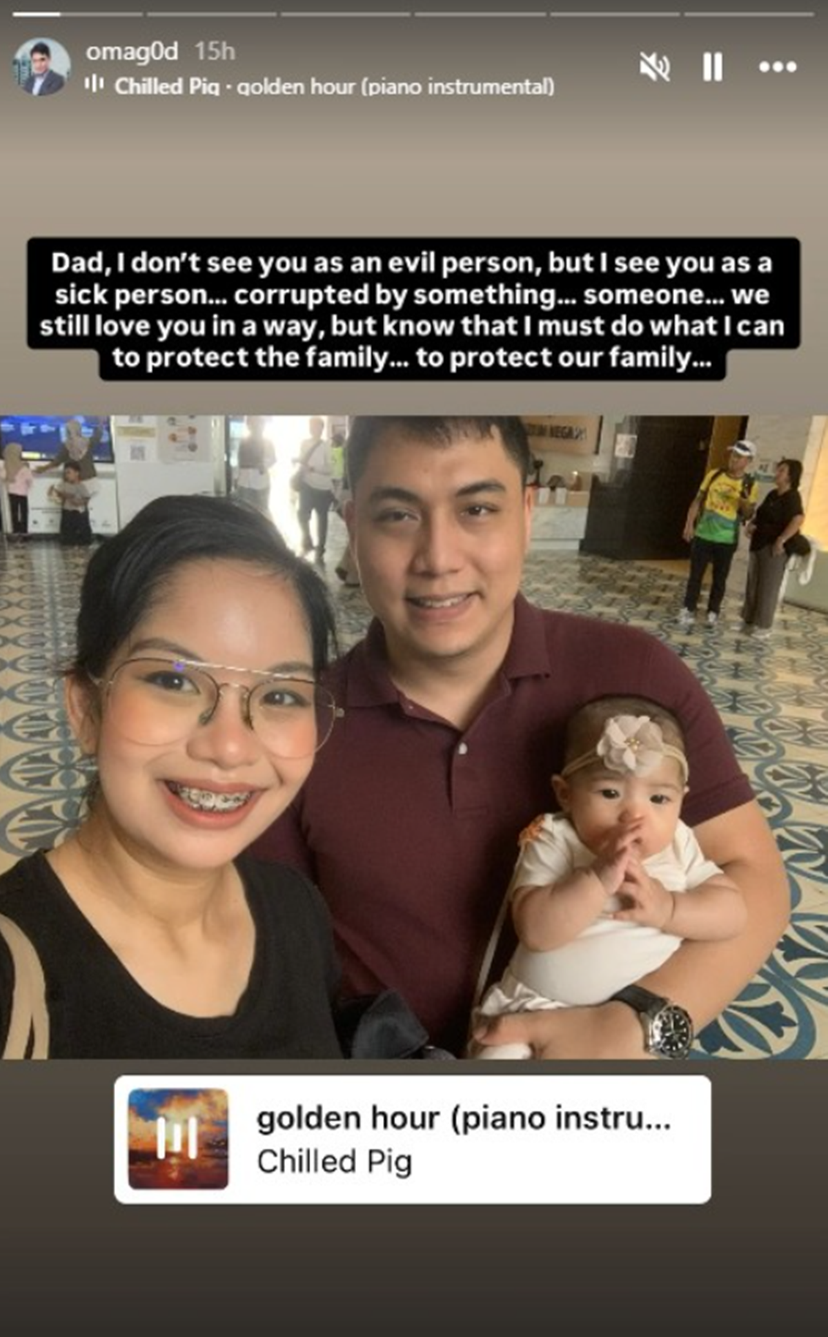 anak menantu Puan Afiza