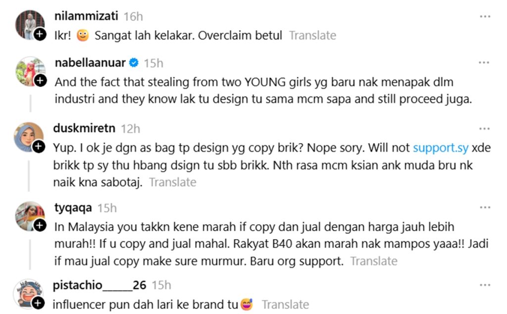 beg aliff syukri terjual banyak