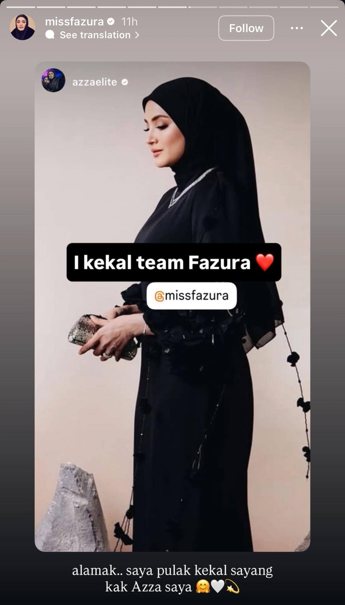 Miss Fazura Azza Elite