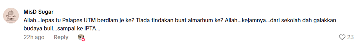 komen netizen - Syamsul Haris