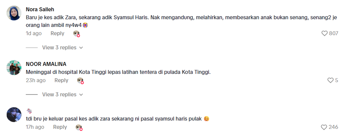 komen netizen - Syamsul Haris