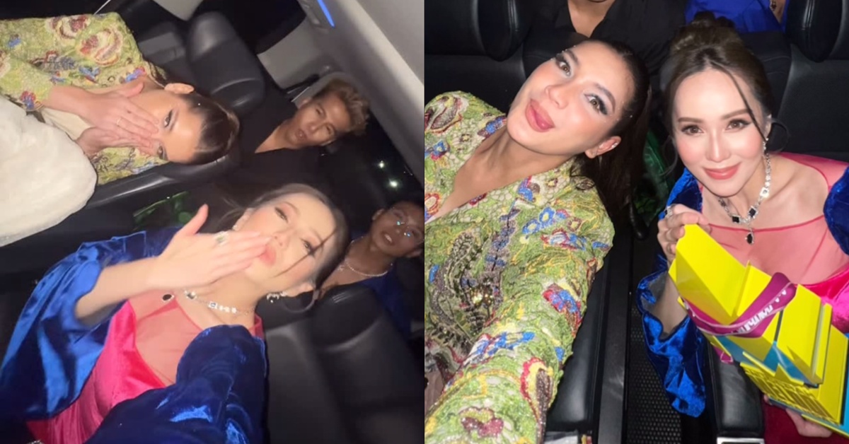 Video Sophia Albarakbah & Alya Iman Dalam Kereta Lepas Habis ‘Event’ Curi Perhatian – “Sekufu, Patutlah…”