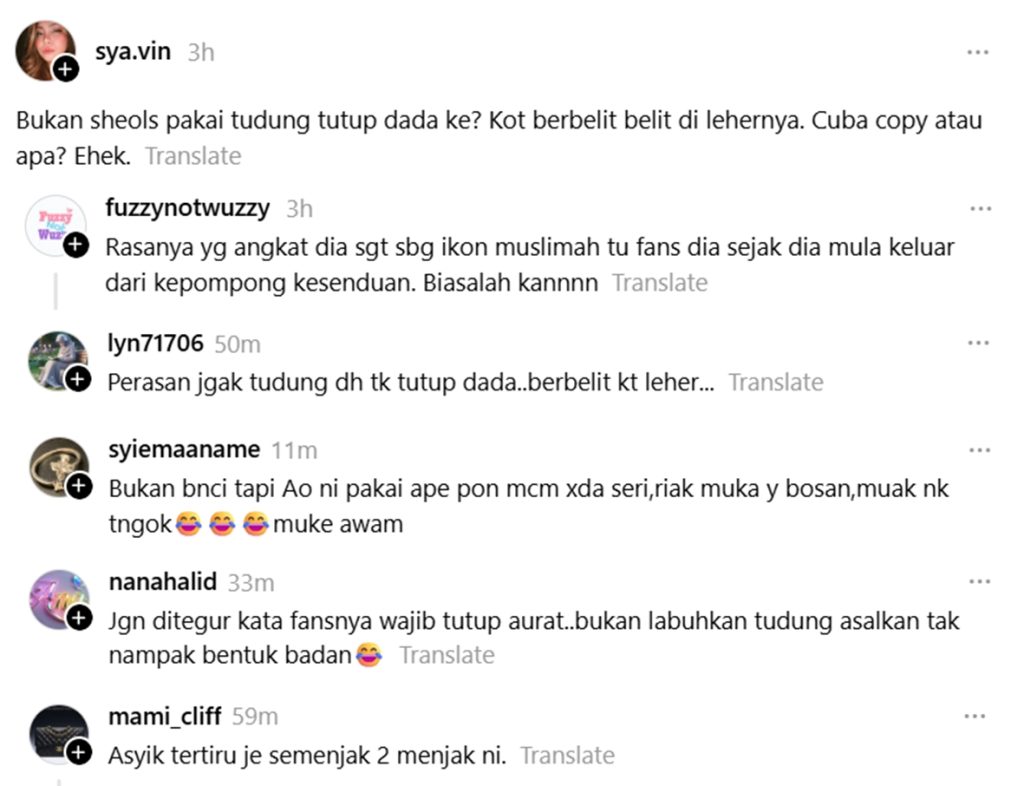 amira othman dikecam