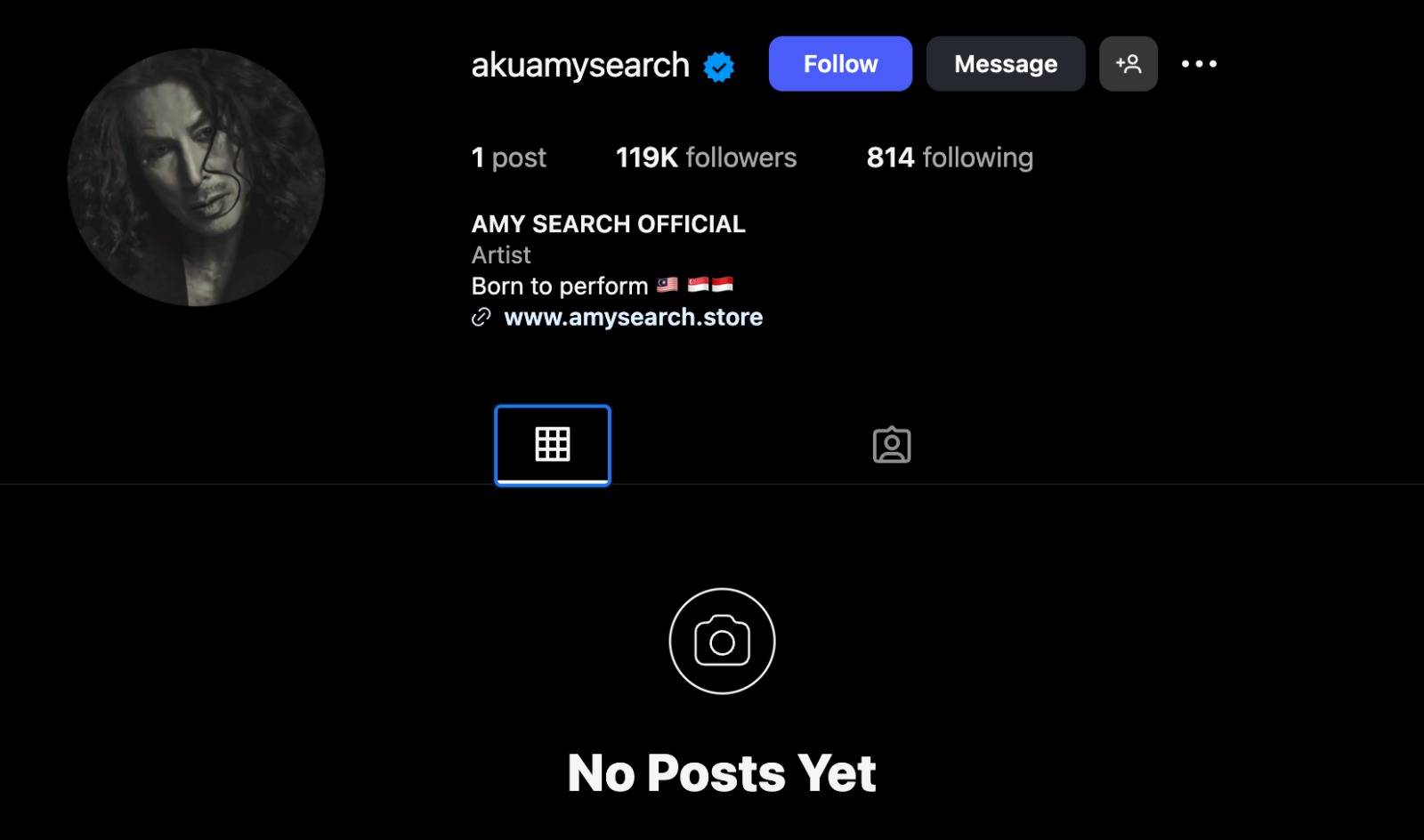 Amy Search Padam Semua Hantaran Di Instagram, Peminat Mula Buat Spekulasi