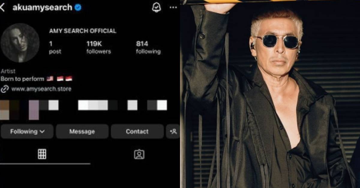 Amy Search Padam Semua Hantaran Di Instagram, Peminat Mula Buat Spekulasi
