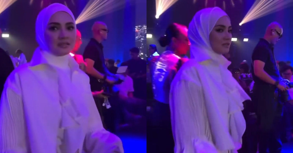 Netizen Perasan Jelingan Fazura di KLFW — Siapa Gerangan Duduk Sebelahnya?
