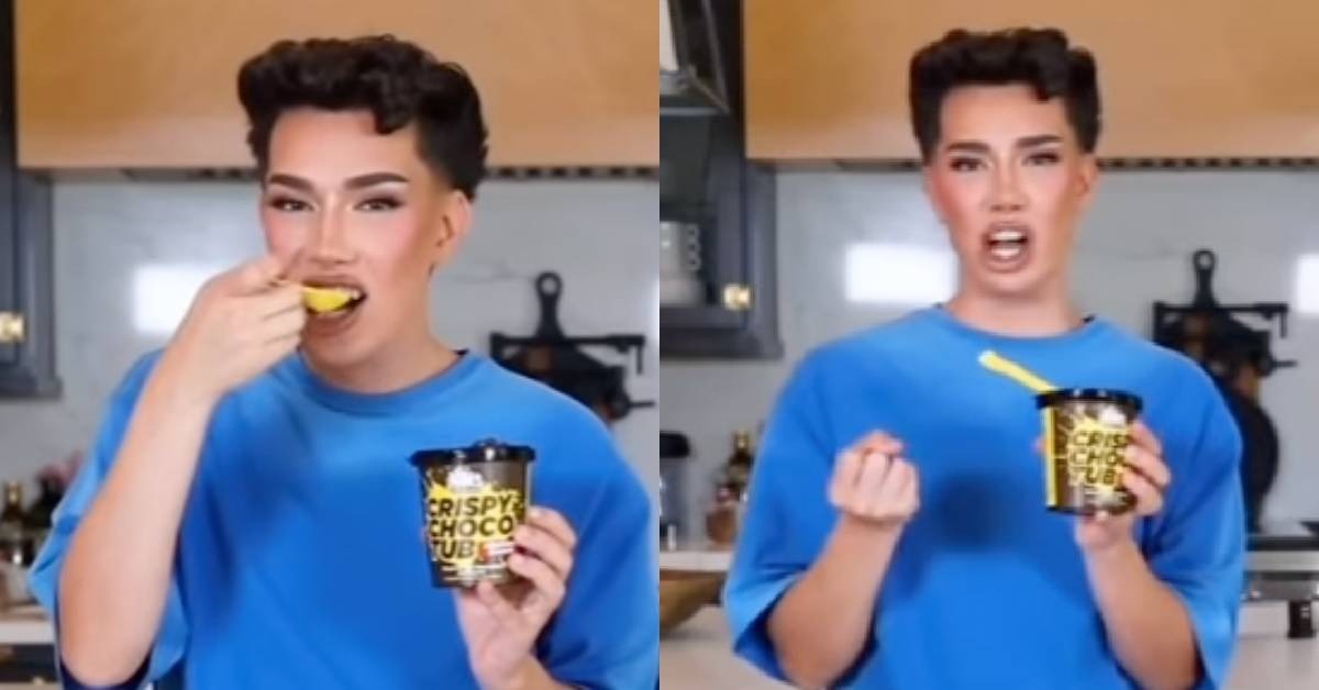 “Tak Faham Kenapa Boleh Viral” – James Charles Bagi Rating 3/10 Untuk NIMS Crispy Choco Tub, Ini Reaksi ‘Padu’ Founder