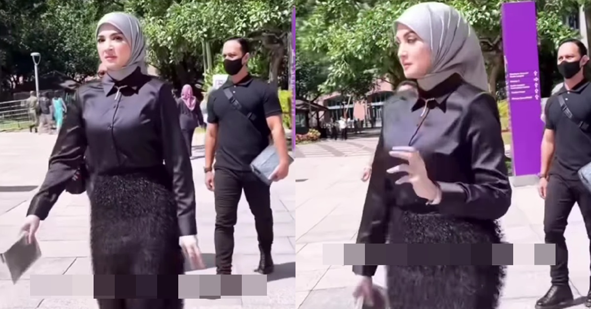 “Bangga Ke Pamerkan Pakaian Mencolok Mata?” – Tudung Singkat, Baju & Skirt Didakwa Ketat, Fesyen Fazura Teruk Dikecam