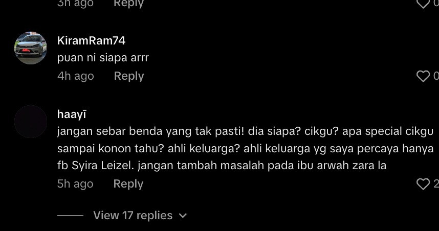 Komen netizen