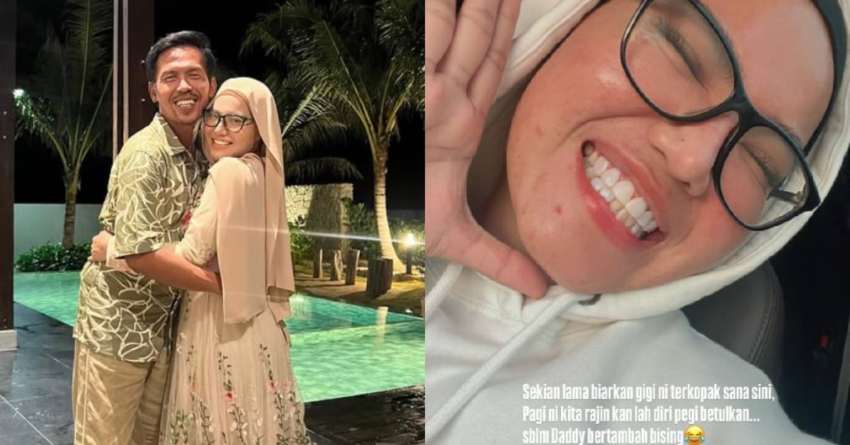 Watie Hanifiah Betulkan Gigi Demi Shuib – “Biasalah Dapat Suami Jenis Cerewet”