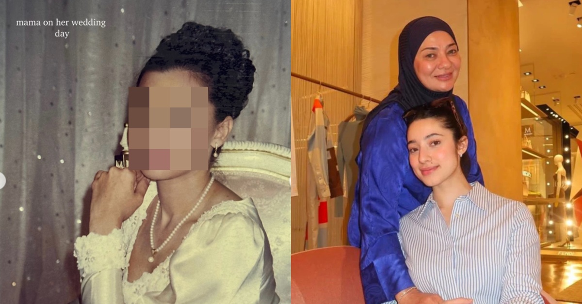 Ameera Khan Kongsi Foto Lama, Wajah Mama Kartini Zaman Muda Buat Netizen Tergamam – “Cantik Macam Neelofa!”