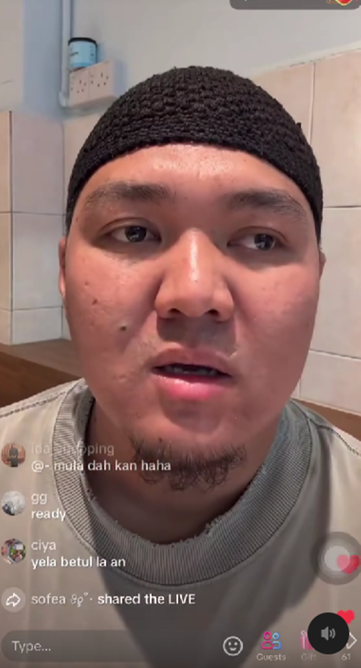 abi gibran bersuara netizen nak boikot isteri kedua