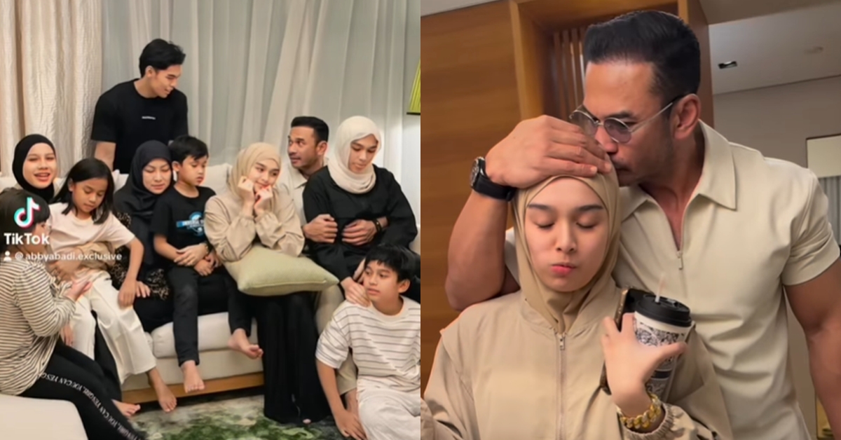 Abby Abadi Luang Masa Bersama Keluarga Di Rumah Marissa, Netizen Perasan Ketiadaan Aslam?