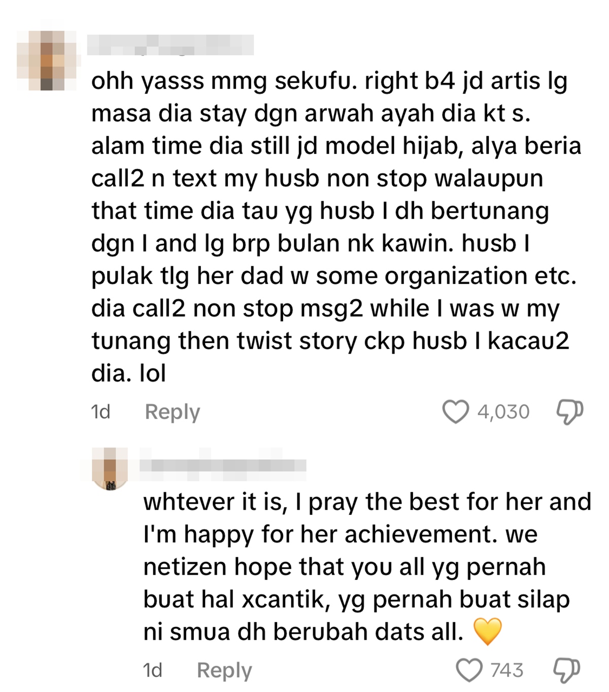 wanita dakwa Alya Iman ganggu suami