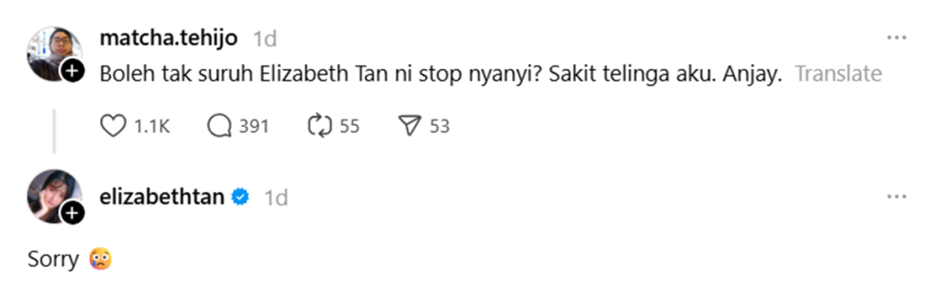 nyanyian elizabeth tan