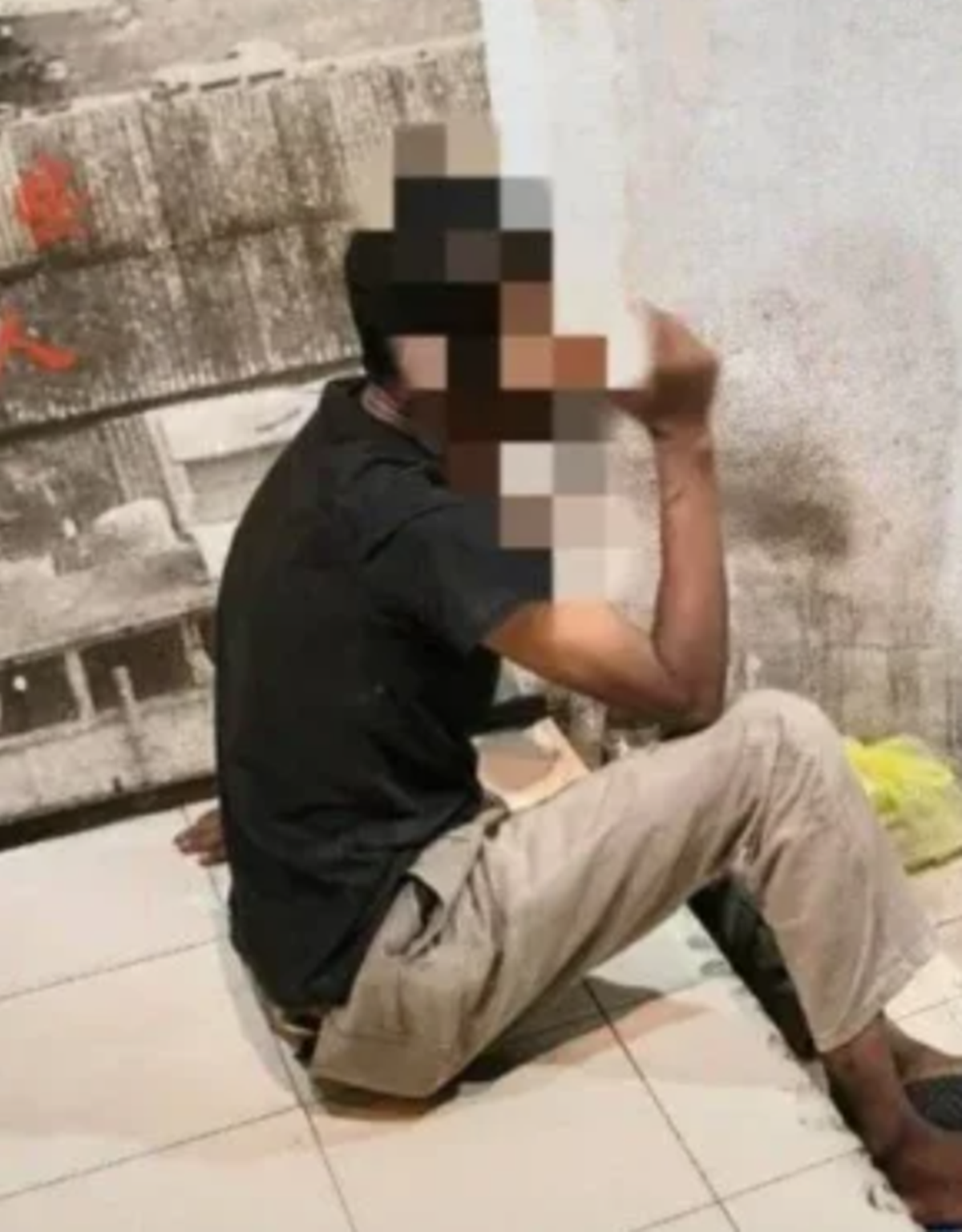 tiga remaja cina gelandangan