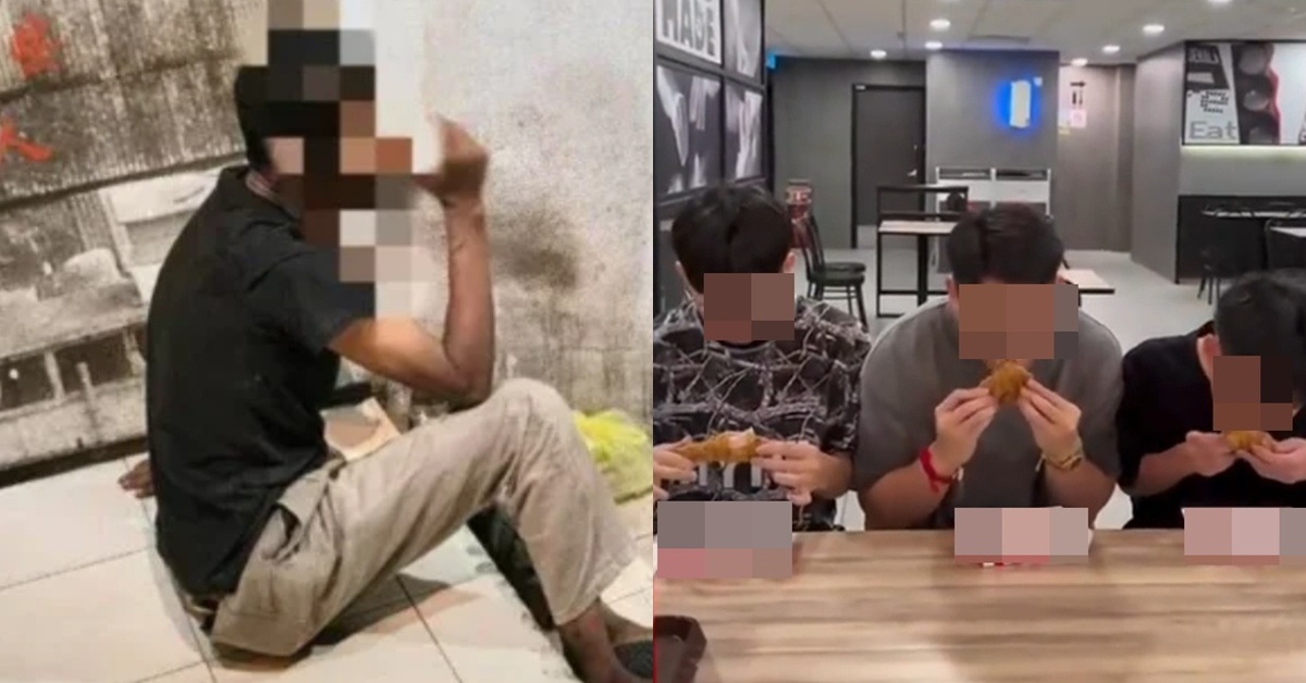 “Saya Tak Sangka Bungkusan Itu Sisa Makanan, Saya Tak Tahu Apa Silap Saya Sampai Mereka Buat Sedemikian” – Gelandangan Bersuara