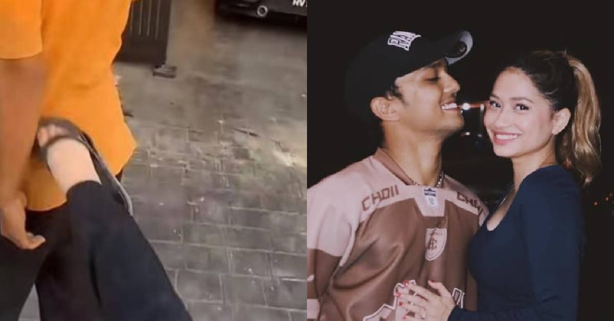 Isteri Bergurau Kasar Tendang Aiman Tino, Netizen Beri Teguran – “Baik Macam Mana Dia Kena Hormat”