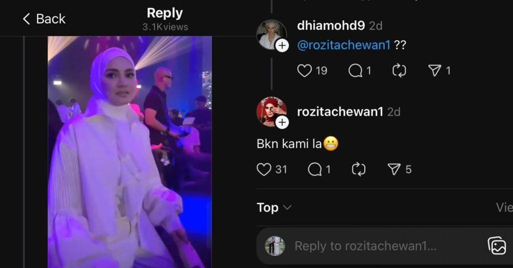 rozita che wan fazura