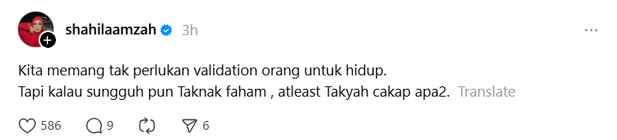 Threads Shila Amzah