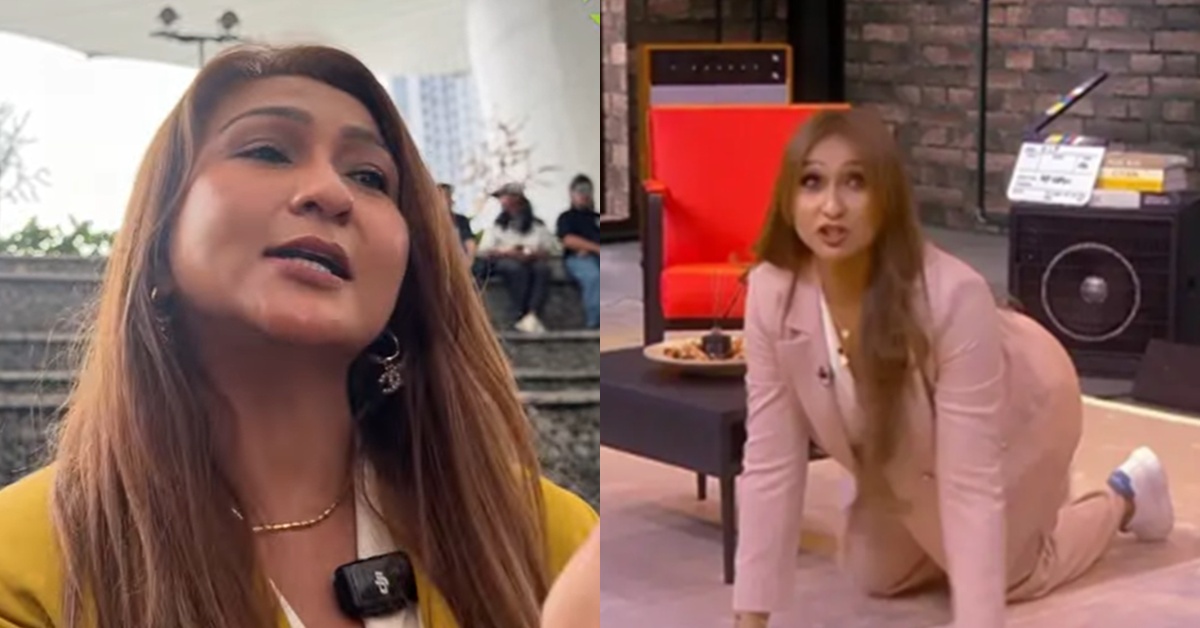 “Apa Salahnya Bukan Bogel Pun…” – Kak KM Tak Kisah Ramai Kecam Aksi Merangkak Promosi Program TV
