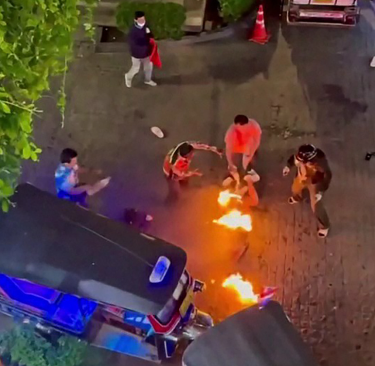 dua pelancong Malaysia parah dibakar di Bangkok