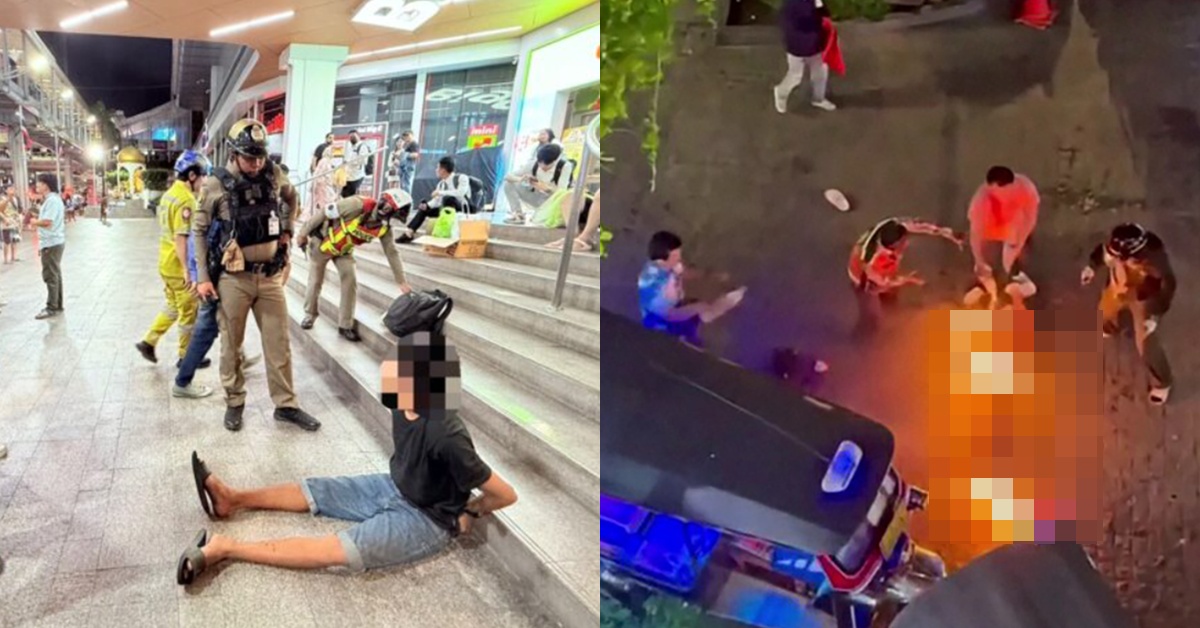 Dua Pelancong Malaysia Parah Dibakar Hidup-Hidup Oleh Penganggur Di Bangkok – “Suspek Mengaku Tertekan Dibuang Kerja”