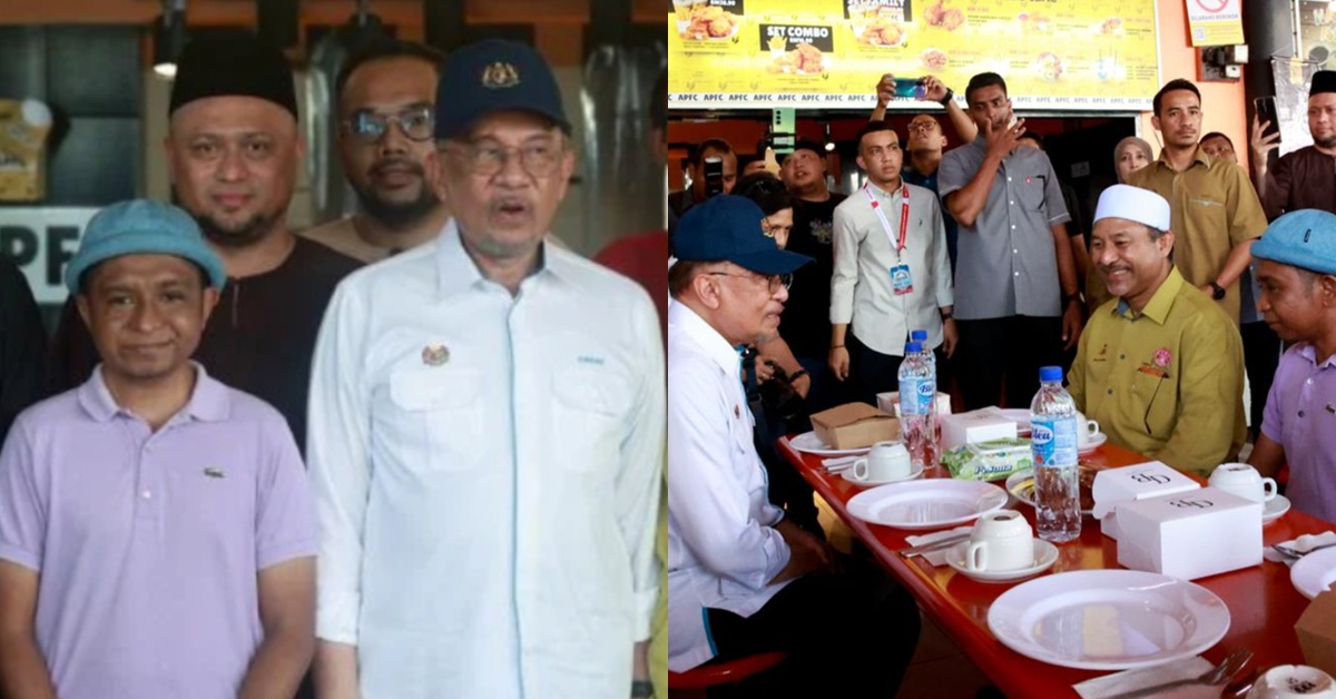 PMX Singgah Kedai Ayam Goreng Amir Raja Lawak, Beri Sumbangan Kewangan – “Beliau Kata Saya Perlu Sabar…”