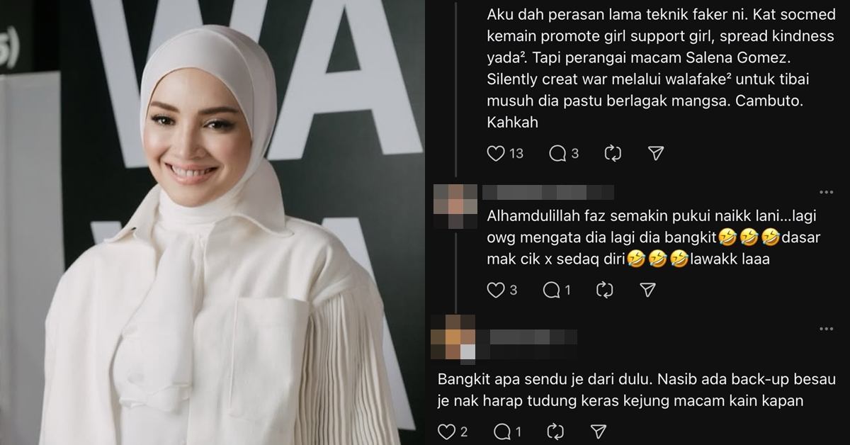 “Fake Tak Ada Kawan” – Individu ‘Kantoi’ Kutuk Beria Tapi Minta Bantuan Kewangan Dari Fazura