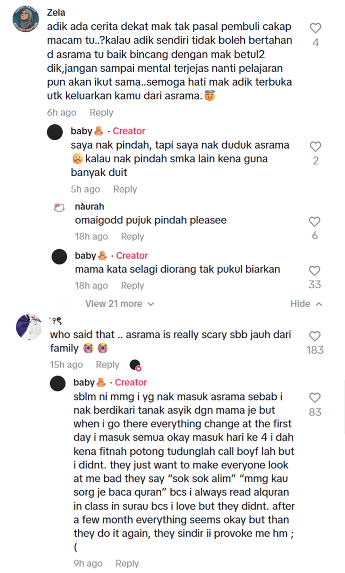 pelajar asrama dibuli
