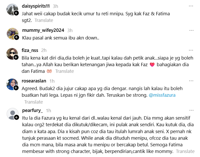“Tak Apa Allah Ada” – Ditanya Tentang Keadaan Fatima, Fazura Menangis Dalam ‘Live’