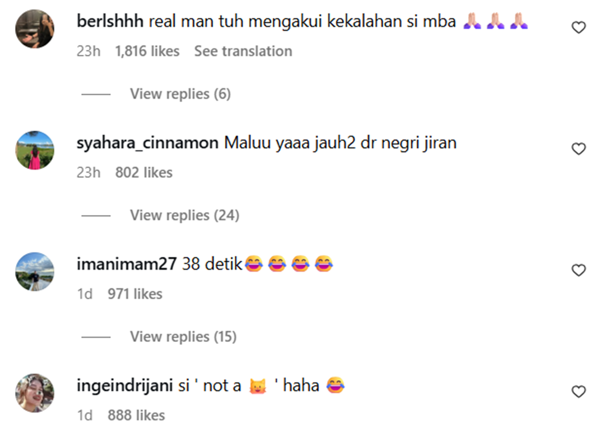 komen netizen Indonesia