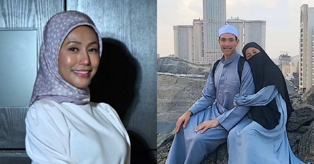 Lana Nodin Sebak Suami Muallaf Ajak Pergi Masjid Lepas Tengok Wayang, Peminat Kagum – “Pandai Dia Bimbing..”