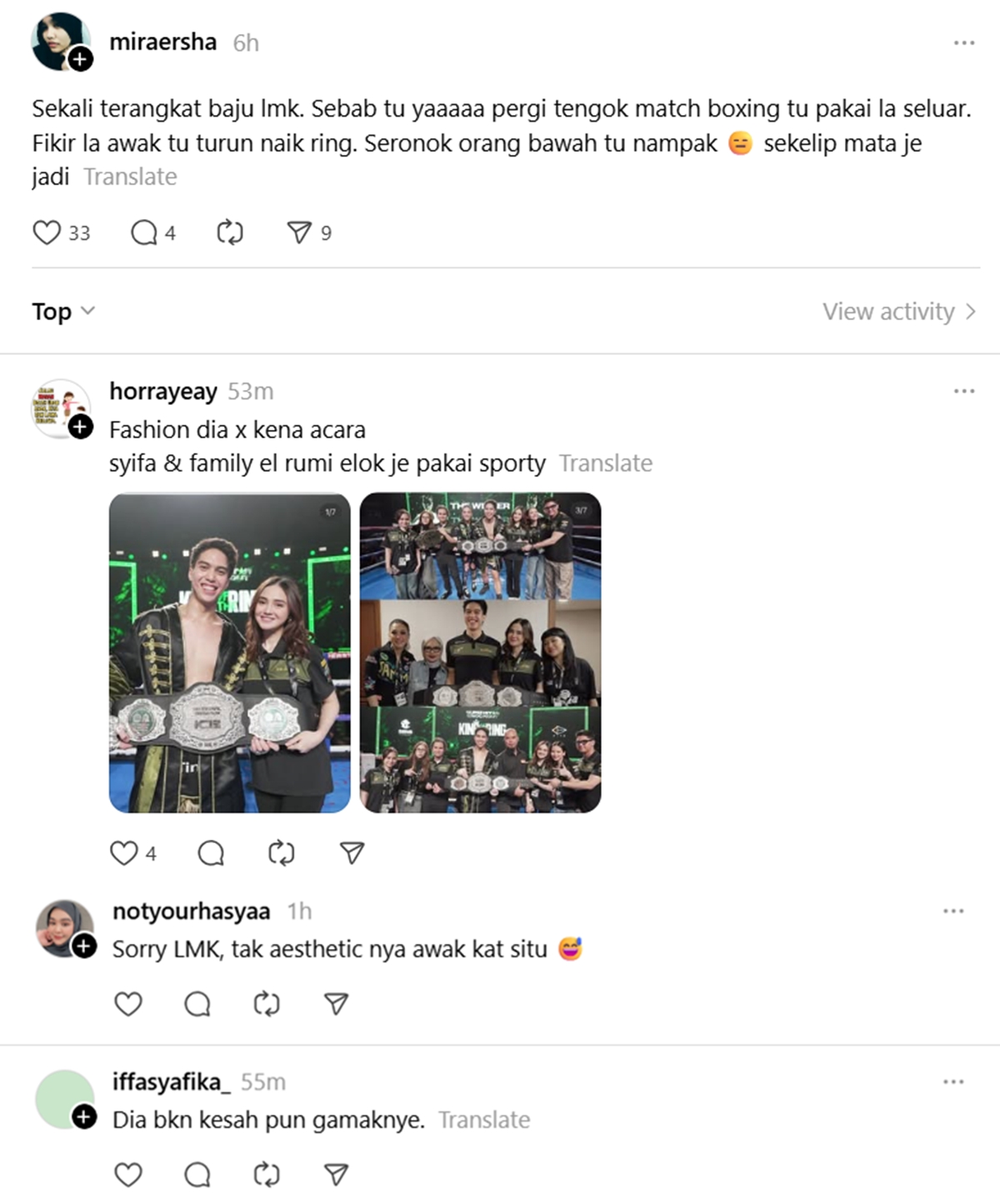 fesyen seksi lmk