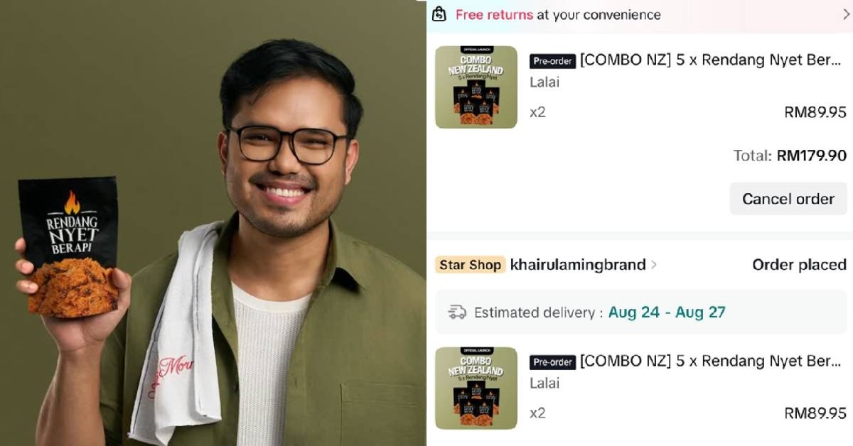 Dakwaan Ramai ‘Cancel Order’ Rendang Nyet Berapi, Ini Respon Profesional Khairul Aming – “Saya Nak Niaga Lama..”