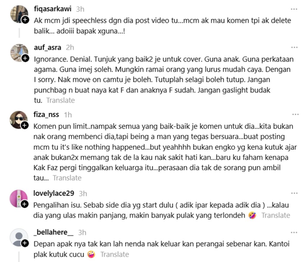 fattah amin dikecam