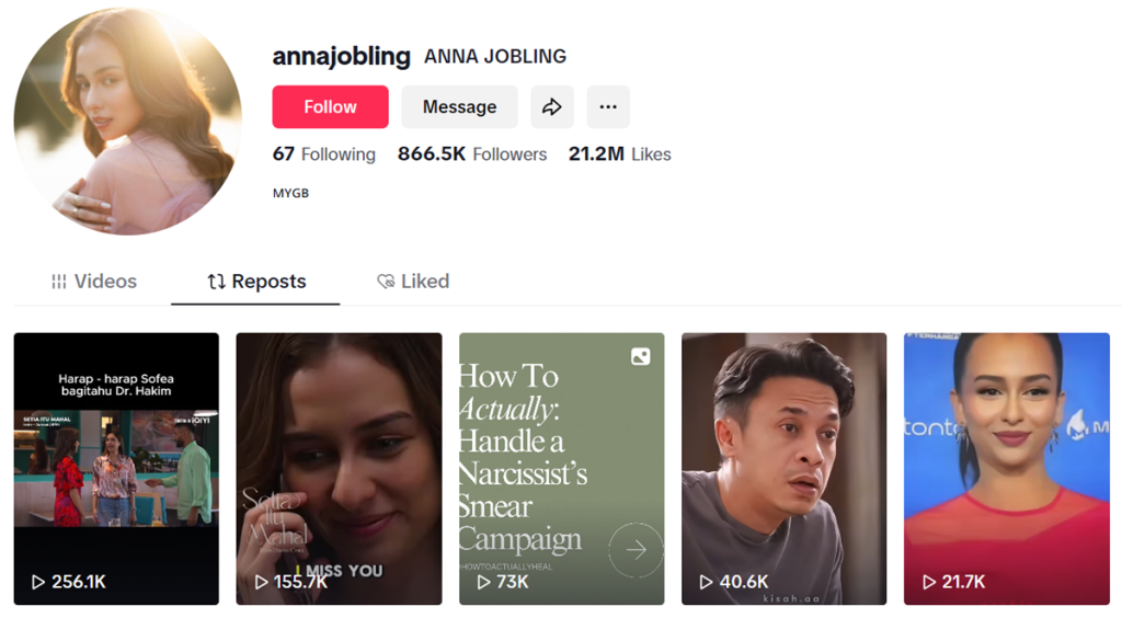 anna jobling narsistik