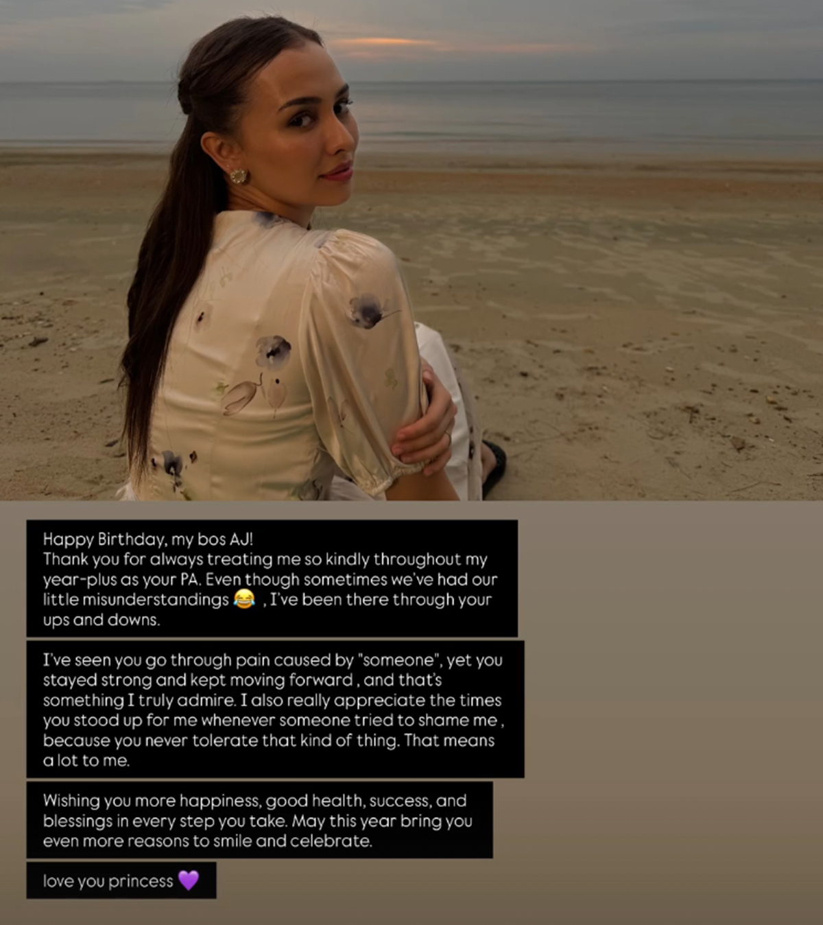 “Saya Nampak Awak Lalui Kesakitan Disebabkan Oleh Seseorang Tapi Awak Kuat..” – PA Anna Jobling