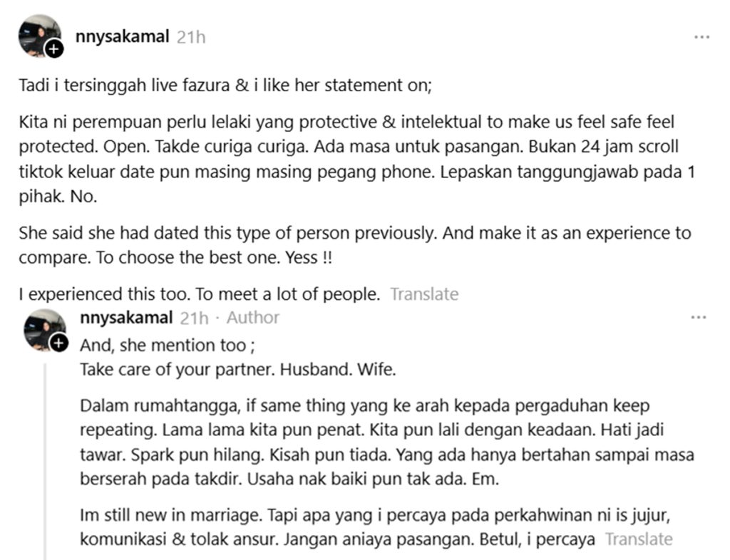 nasihat fazura