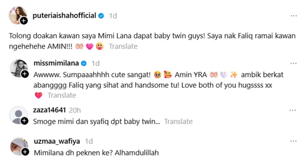 mimi lana anak kembar