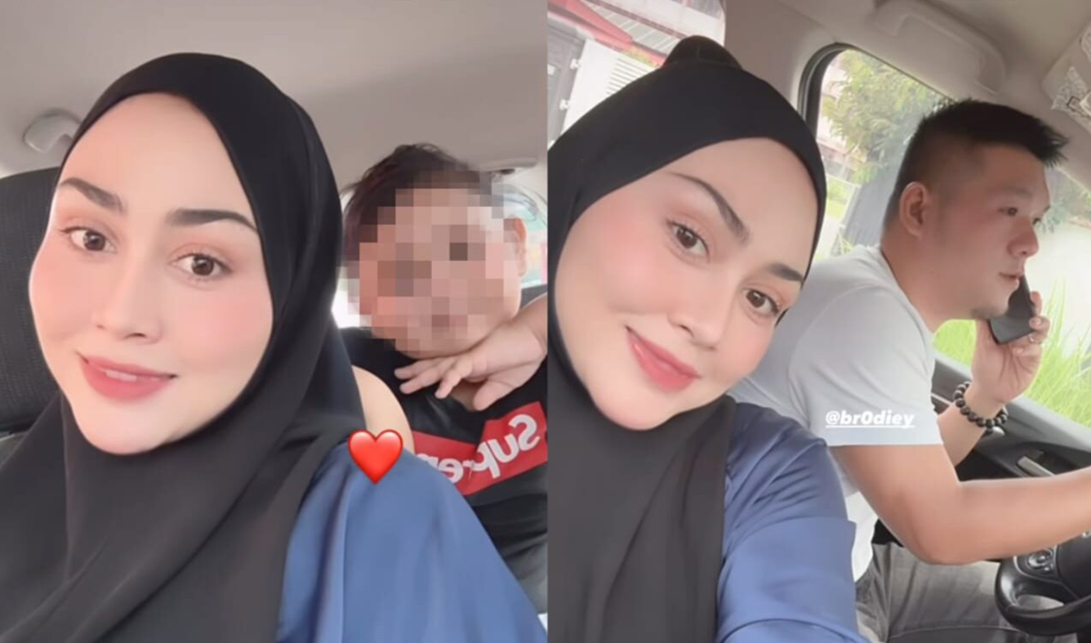 Eda Ezrin dan anak, suami