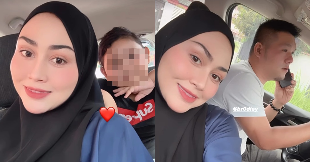 Bina Kehidupan Baru, Eda Ezrin Kongsi Foto Bahagia Bersama Anak & Suami